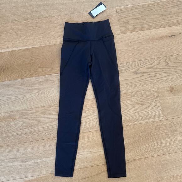 Reebok - Lux High Rise Tights Leggings in Black - Picture 1 of 4